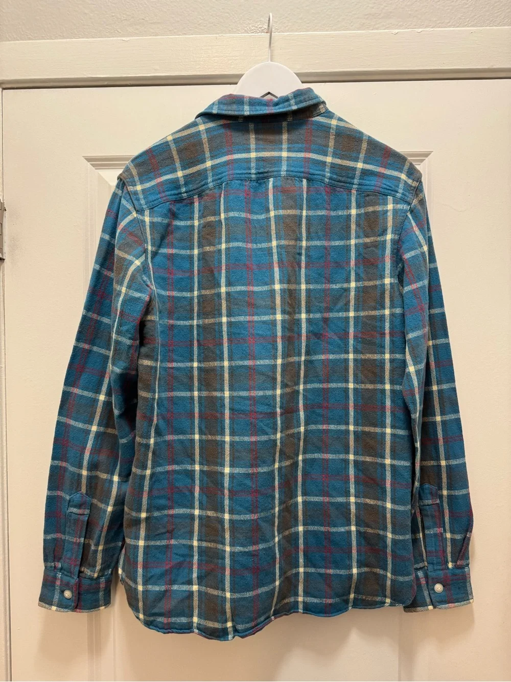 Vintage Ralph Lauren Double RL RRL Blue Flannel Shirt - Picture 12 of 12
